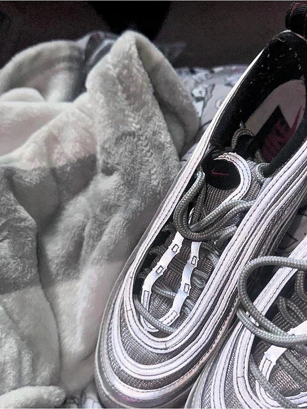 Nike Air Max 97 Gray & White US 4.5Y